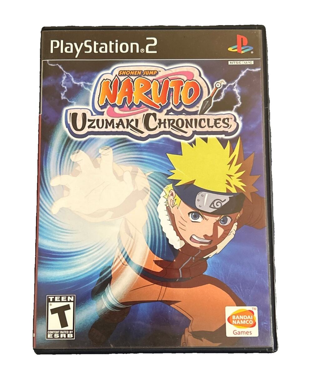 Naruto Uzumaki Chronicles Sony PlayStation 2 PS2 2006 CIB Tested & Working